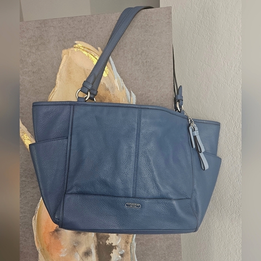 Like New Coach Leather Carrie 29898